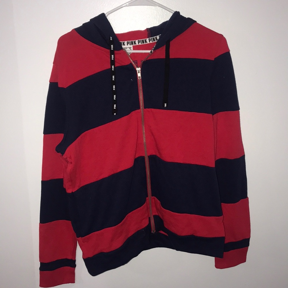 victoria secret full zip hoodie